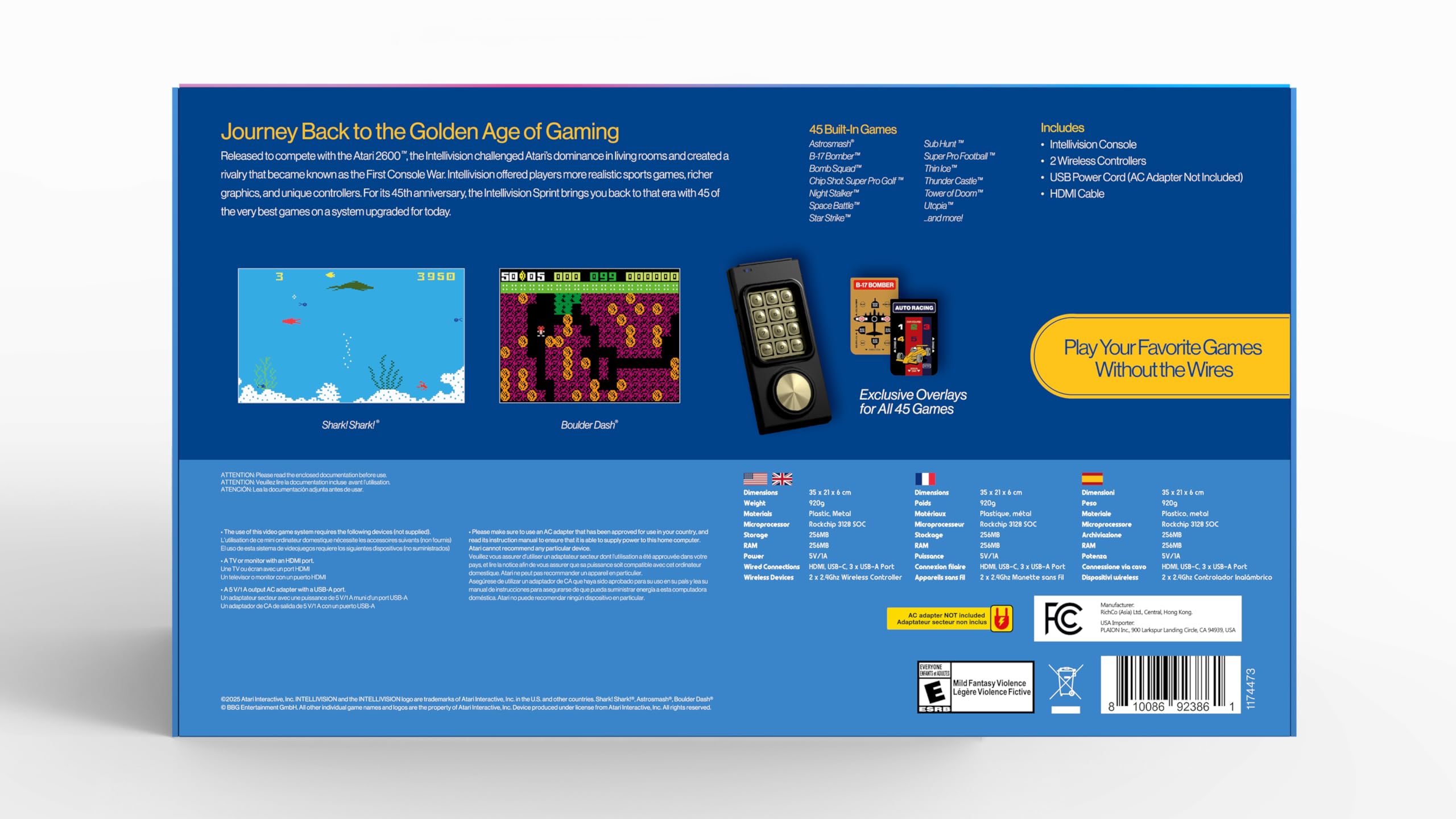Amazon.com: Intellivision Sprint : Video Games